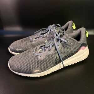 Nike Renew Run 2 Running Shoes Gray‎ Lightweight Athletic Sneakers Size 10